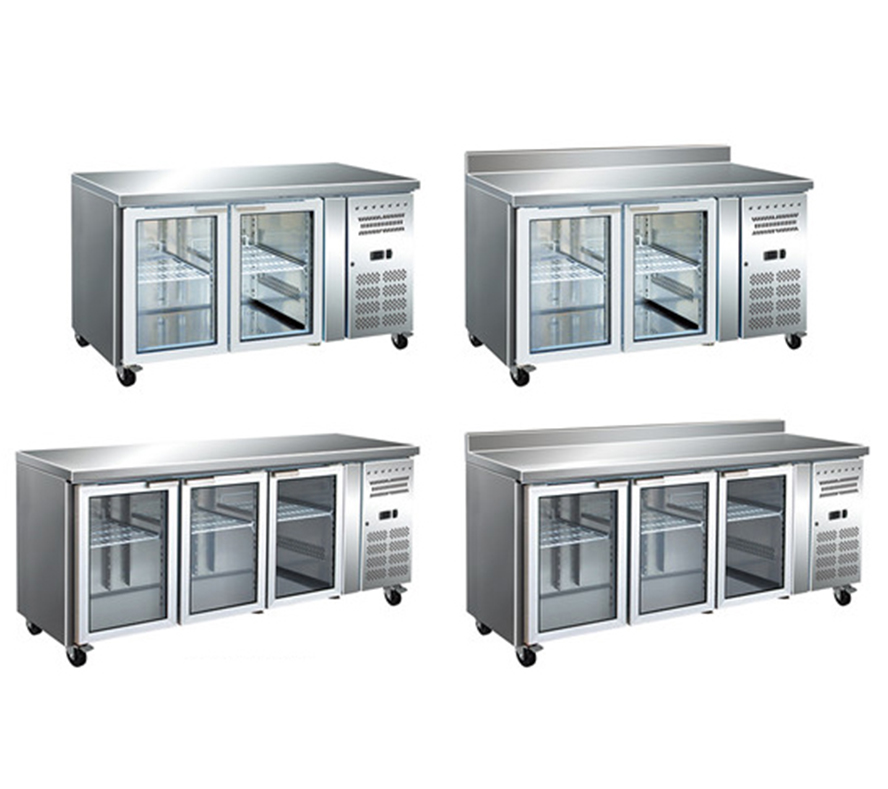 85cm high undercounter freezer